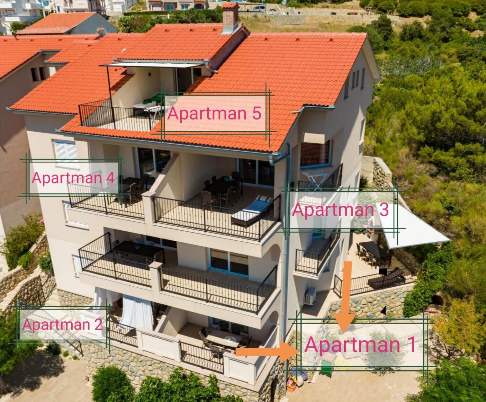 Haus Mit Meerblick Lopar Eksteriør billede